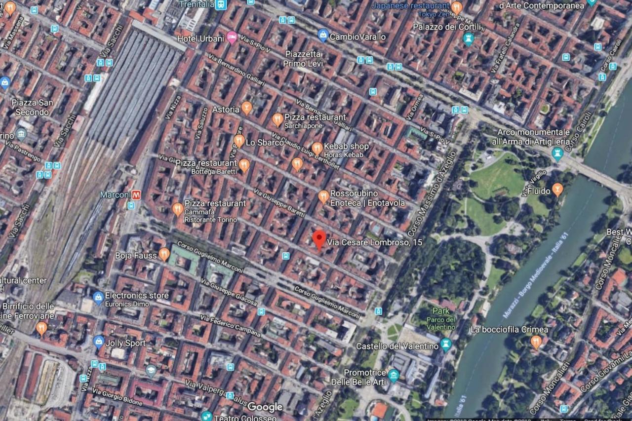 Appartement Mansarda Al Valentino à Turin Extérieur photo